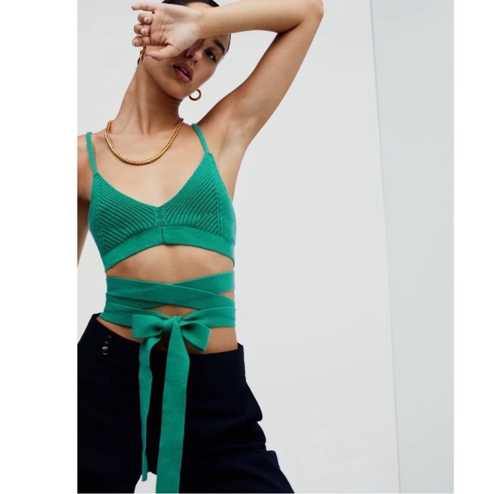 For Love and Lemons Joan Cropped cami